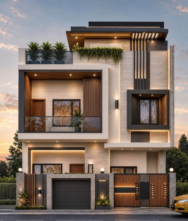 Patel Constructions — luxury modern villa architecture