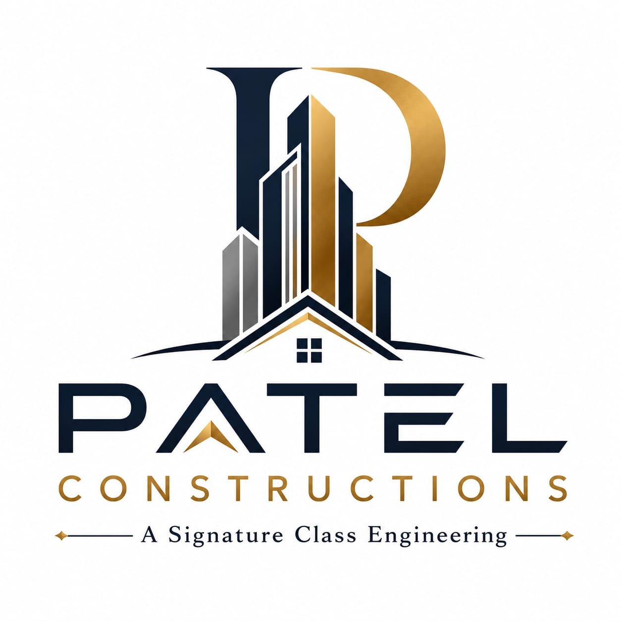 Patel Constructions logo